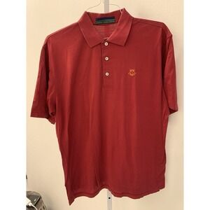 Robert Trent Jones Red  Golf POLO SHIRT M (#B335)